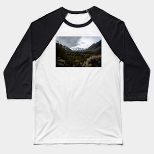 Epic Mountain View in Mt. Cook National Park Baseball T-Shirt